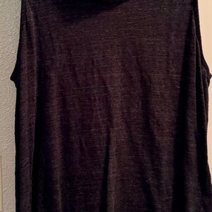 Dark Sleeveless Top